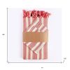 Boho Sunset Color Striped Tablecloth Set