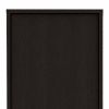 78" Modern Black Sleek and Tall Pantry Cabinet