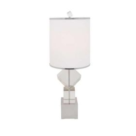 Crystal Cubes USB Table Lamp // 1 Light
