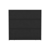 Austin Three Drawer Dresser; Pull Out Mechanism-Black