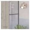 Crawford 4-Shelf Medicine Cabinet Light Grey