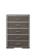 ACME Escher Chest, Gray Oak 27656