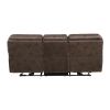 Plush Modern Living Room Sofa Set 2pc Power Reclining Sofa and Loveseat Brown Microfiber Upholstery USB port Solid Wood Frame Furniture
