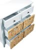 ACME Flavius Console Table in White 97416