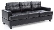 Glory Furniture Sandridge G583A-S Sofa , BLACK