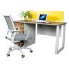 Good Quality Grey Swivel Rocking Staff Computer Mesh Fabric Office Chair