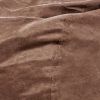 Jasper Traditional 8 Foot Cylindrical Suede Bean Bag, Brown