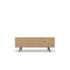 Manhattan Comfort Liberty 62.99" Mid-Century Modern TV Stand with 3 Shelves and 2 Doors in Rustic Brown with Solid Wood Legs