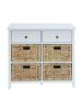 ACME Flavius Console Table in White 97416