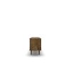 Manhattan Comfort Liberty 62.99" Mid-Century Modern TV Stand with 3 Shelves and 2 Doors in Rustic Brown with Solid Wood Legs