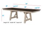 Maribelle - Dining Top - White