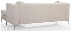 Glory Furniture Pompano G898B-SC Sofa Chaise ( 3 Boxes ) , IVORY