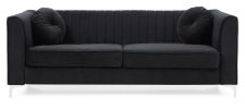 Glory Furniture Delray G793A-S Sofa ( 2 Boxes ) , BLACK