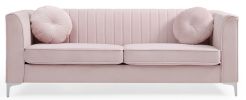 Glory Furniture Delray G794A-S Sofa ( 2 Boxes ) , PINK