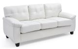 Glory Furniture Gallant G907A-S Sofa , WHITE
