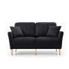 Sectional Sofa, 2 Piece Single Chair And Loveseat Sofa, Stylish And Modern Design, Perfect For Living Room Furniture Armrest Sofa