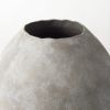 Kyros Natural Wash 23" Earthy Ceramic Oval Vase